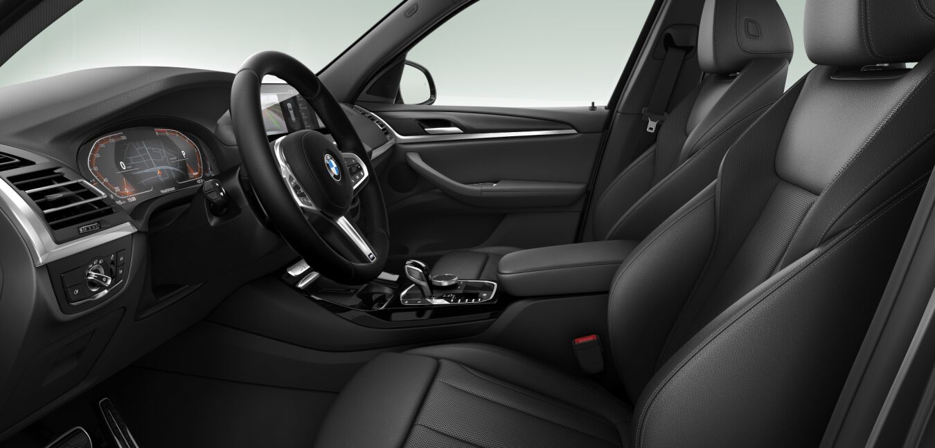 BMW BMW X im Innenraum seitlich