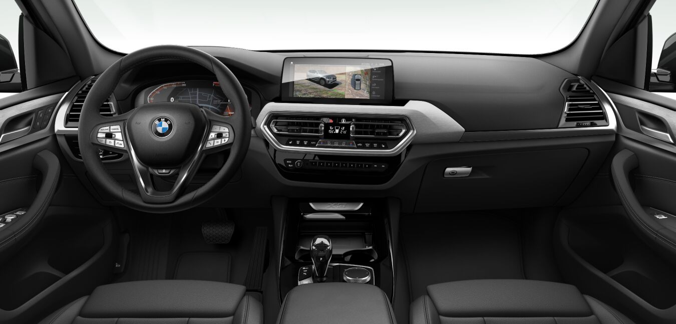BMW BMW X im Innenraum von vorne