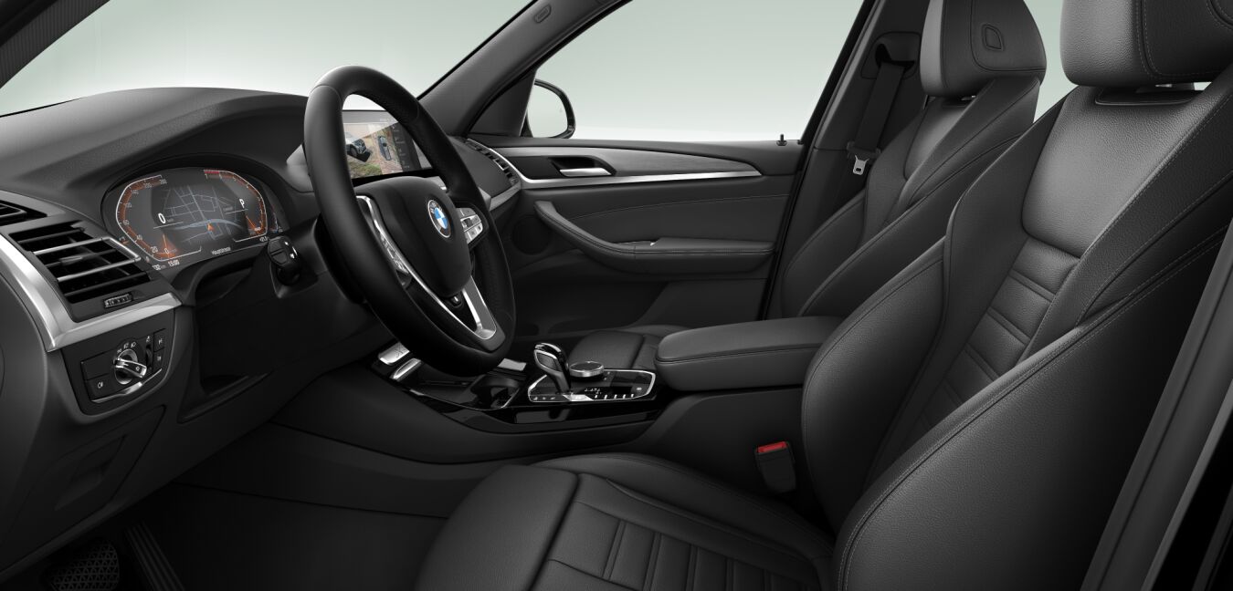 BMW BMW X im Innenraum seitlich