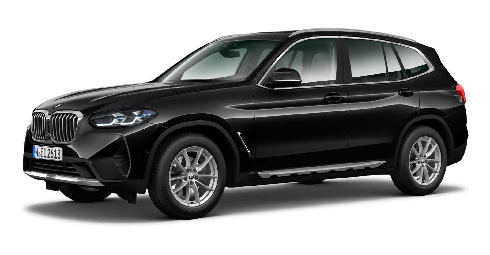 BMW BMW X in Schwarz von vorne