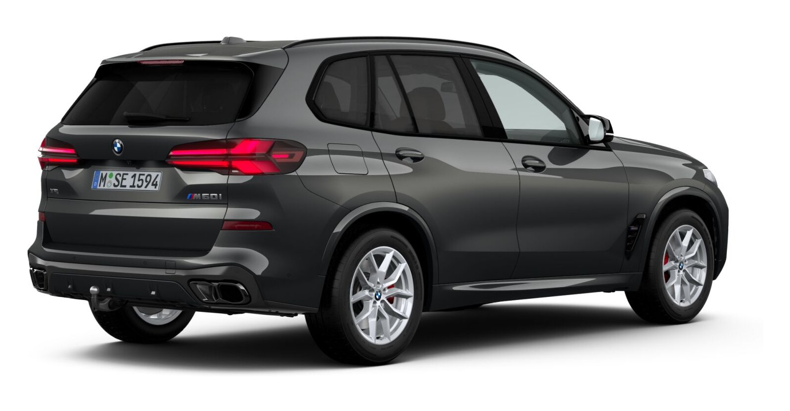 BMW BMW X in Grau von hinten BMW BMW X in Grau von hinten