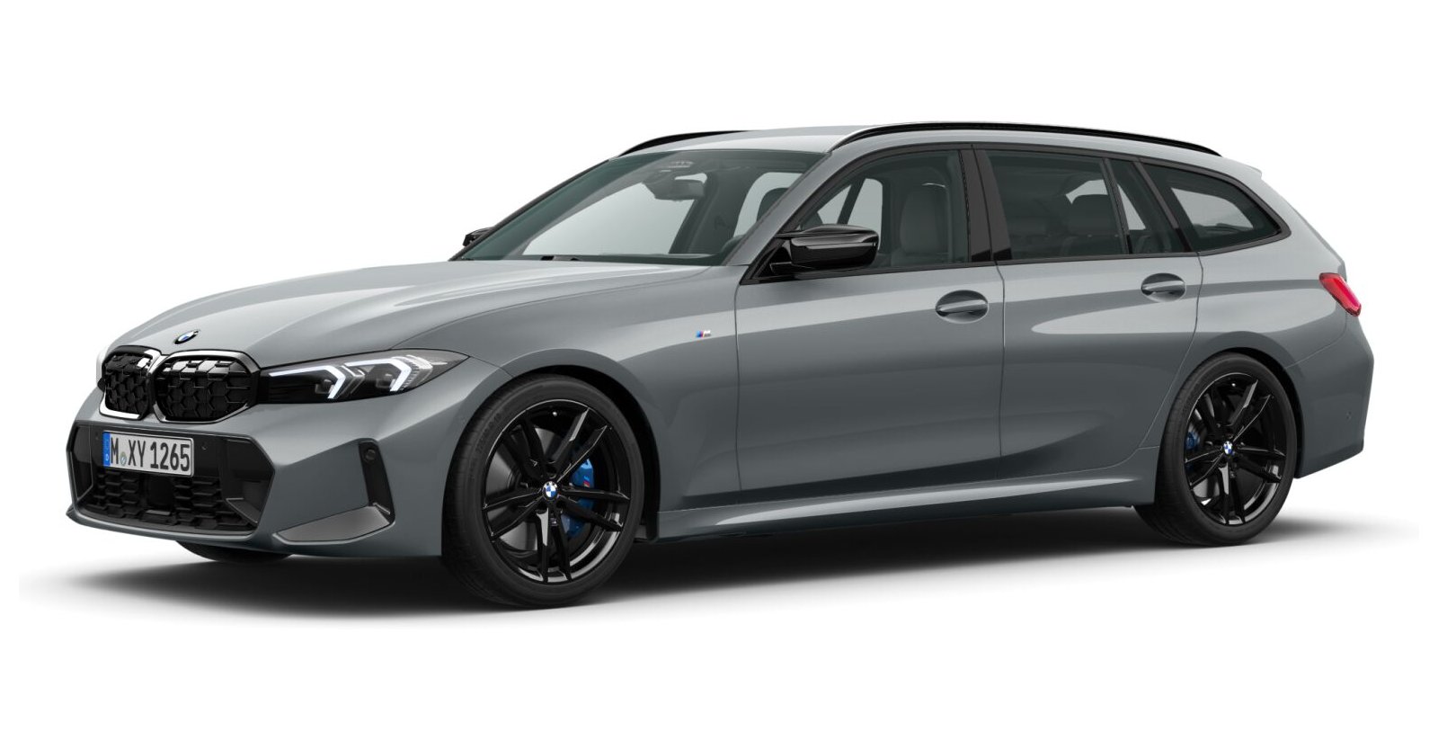 BMW BMW 3er in Grau von vorne