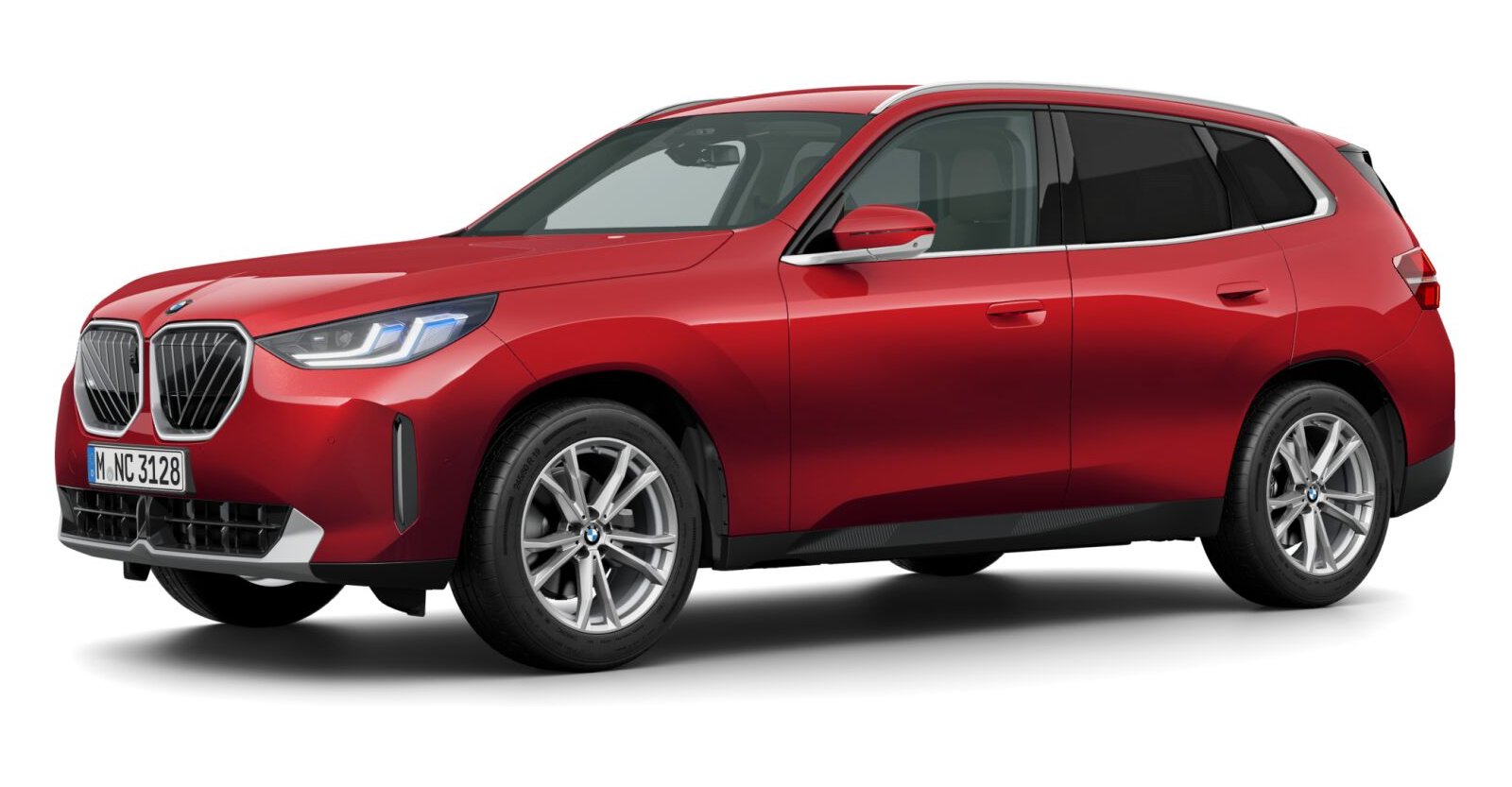 BMW BMW X in Rot von vorne