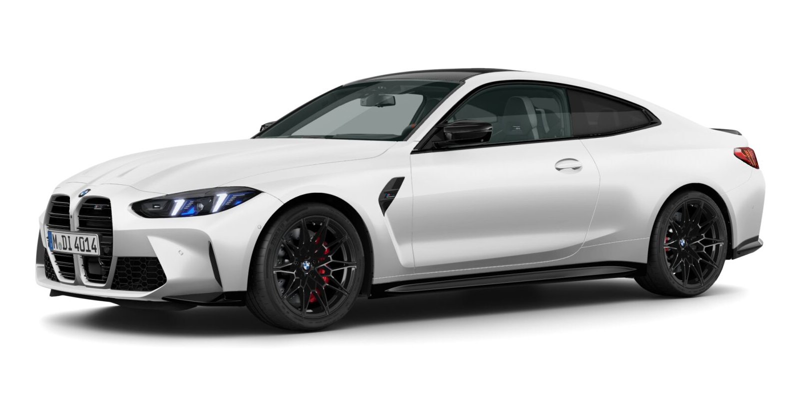 BMW BMW M in Weiß von vorne BMW BMW M in Weiß von vorne