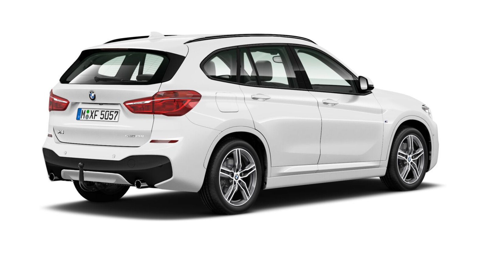 BMW BMW X in Weiß von hinten