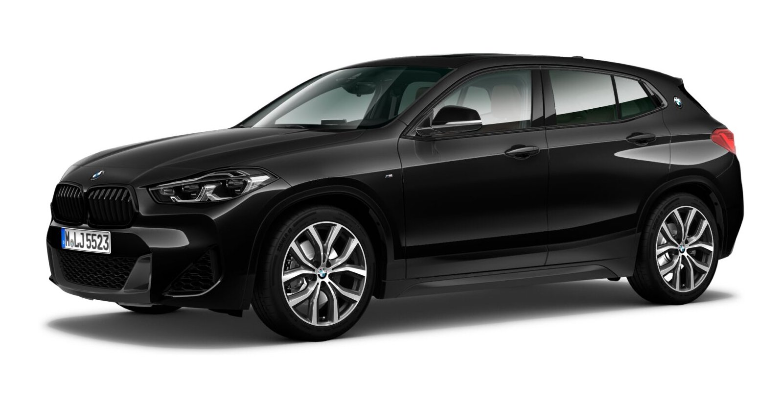 BMW BMW X in Schwarz von vorne BMW BMW X in Schwarz von vorne