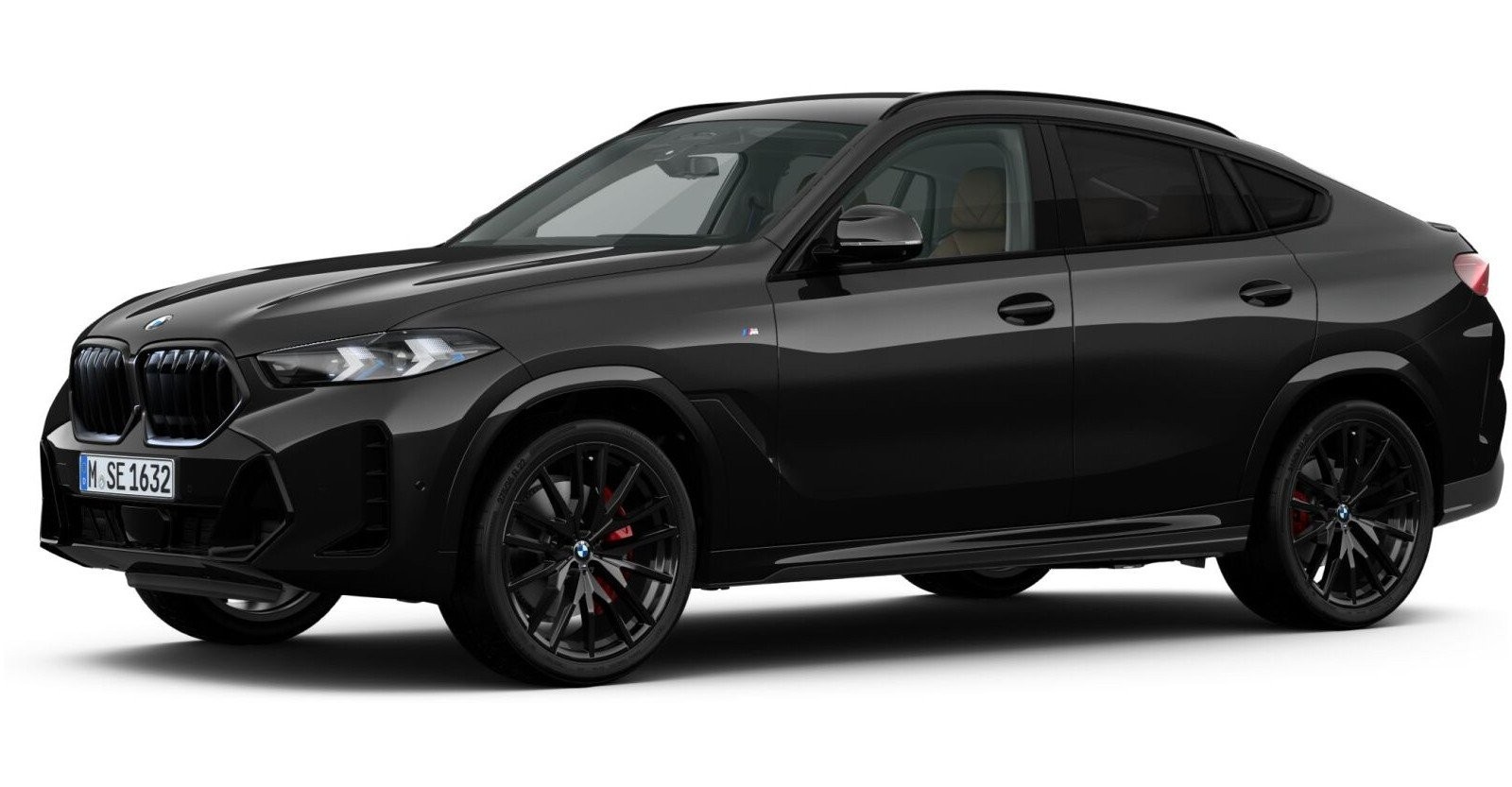 BMW BMW X in Schwarz von vorne BMW BMW X in Schwarz von vorne
