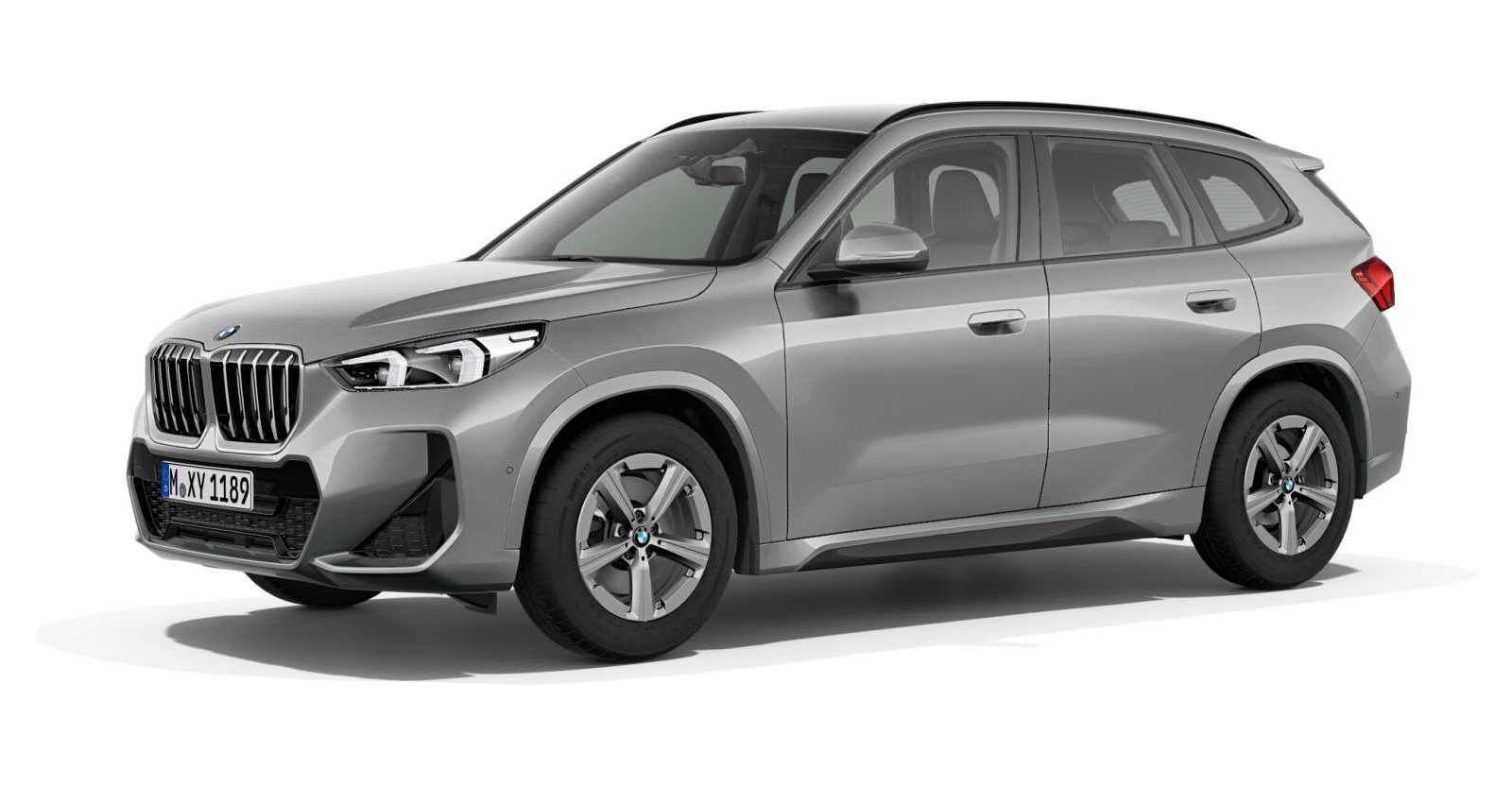 BMW X1 xDrive23i in Grau von vorne BMW X1 xDrive23i in Grau von vorne