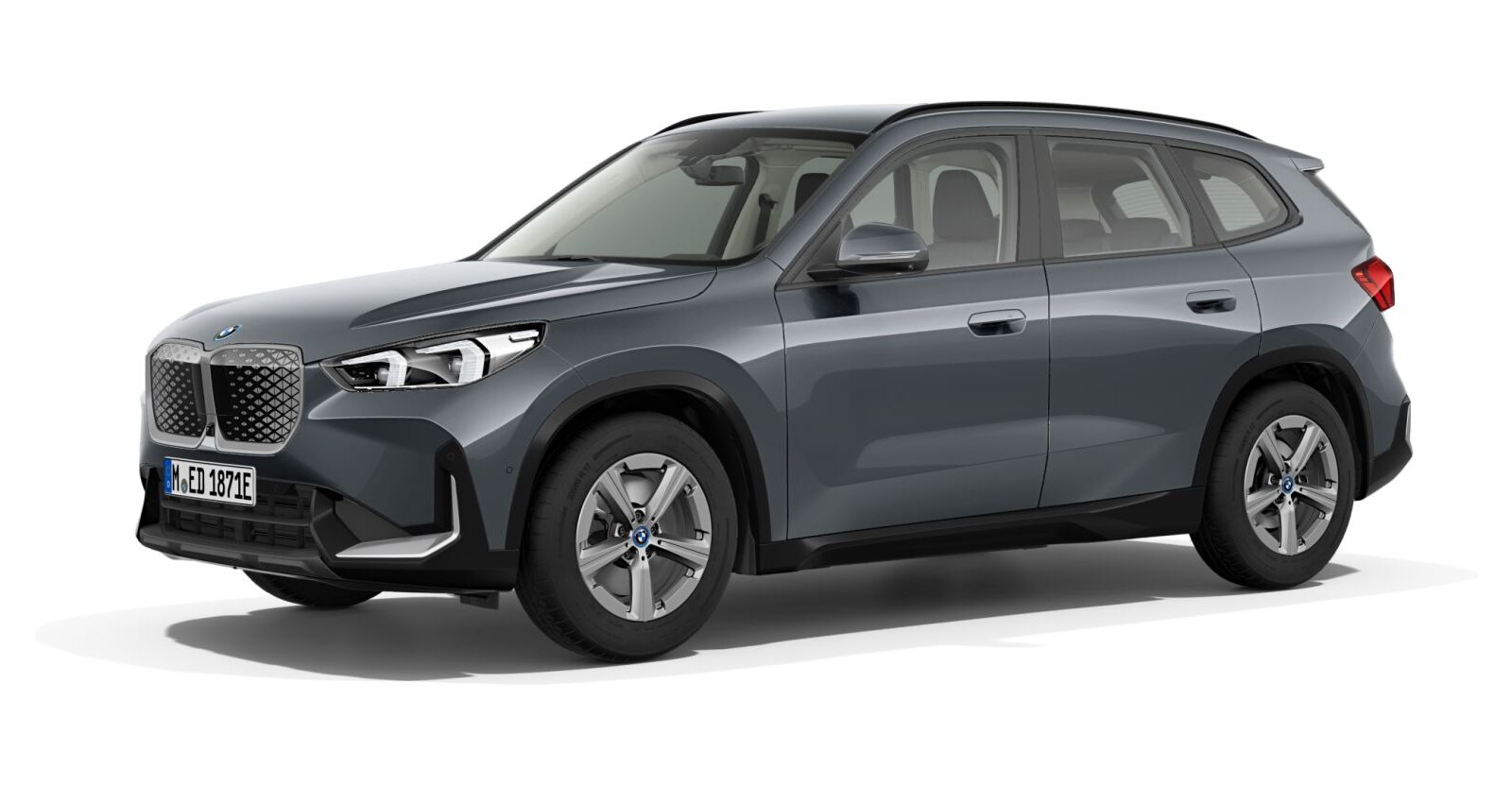 BMW BMW I in Grau von vorne BMW BMW I in Grau von vorne