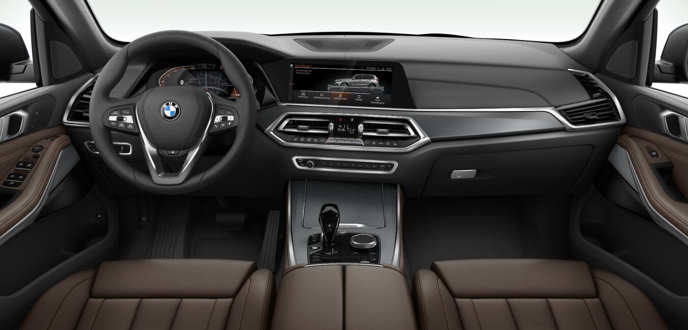 BMW BMW X im Innenraum von vorne