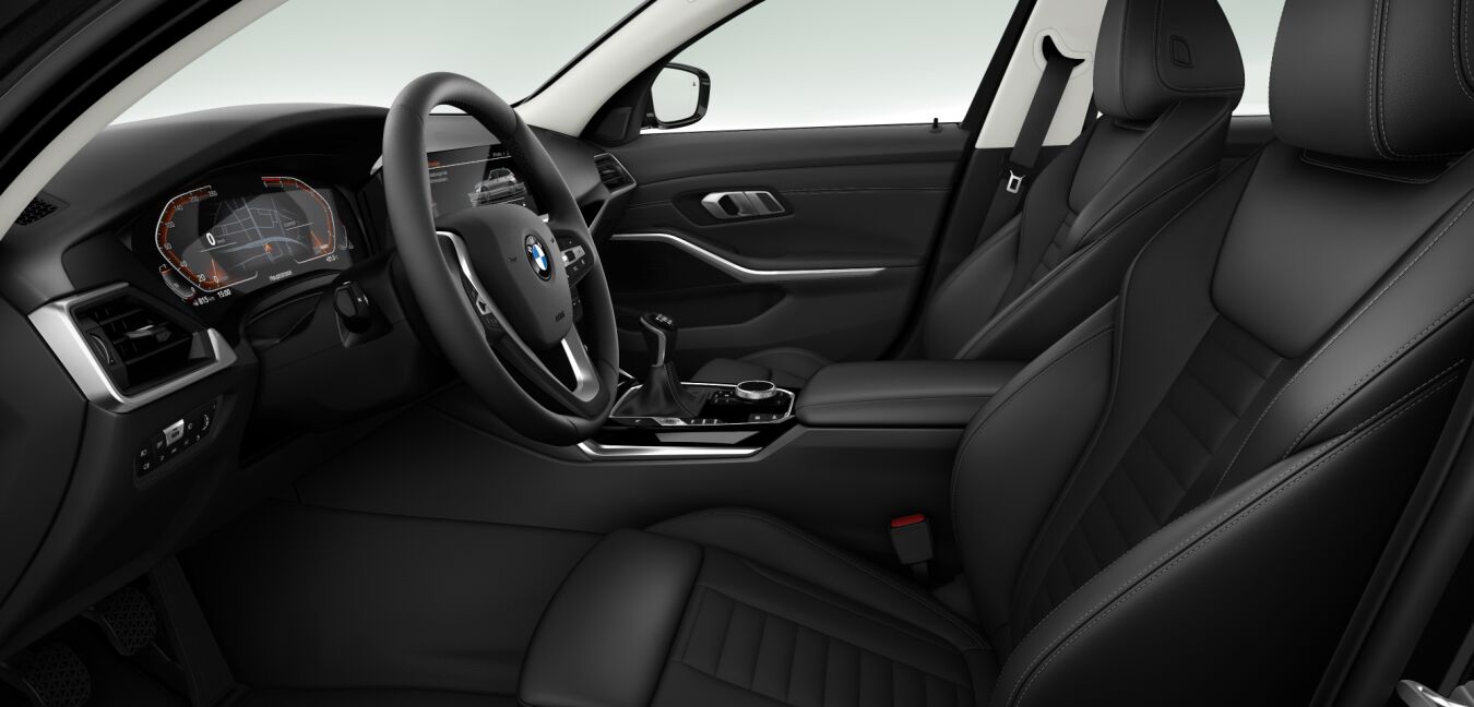 BMW BMW 3er im Innenraum seitlich BMW BMW 3er im Innenraum seitlich