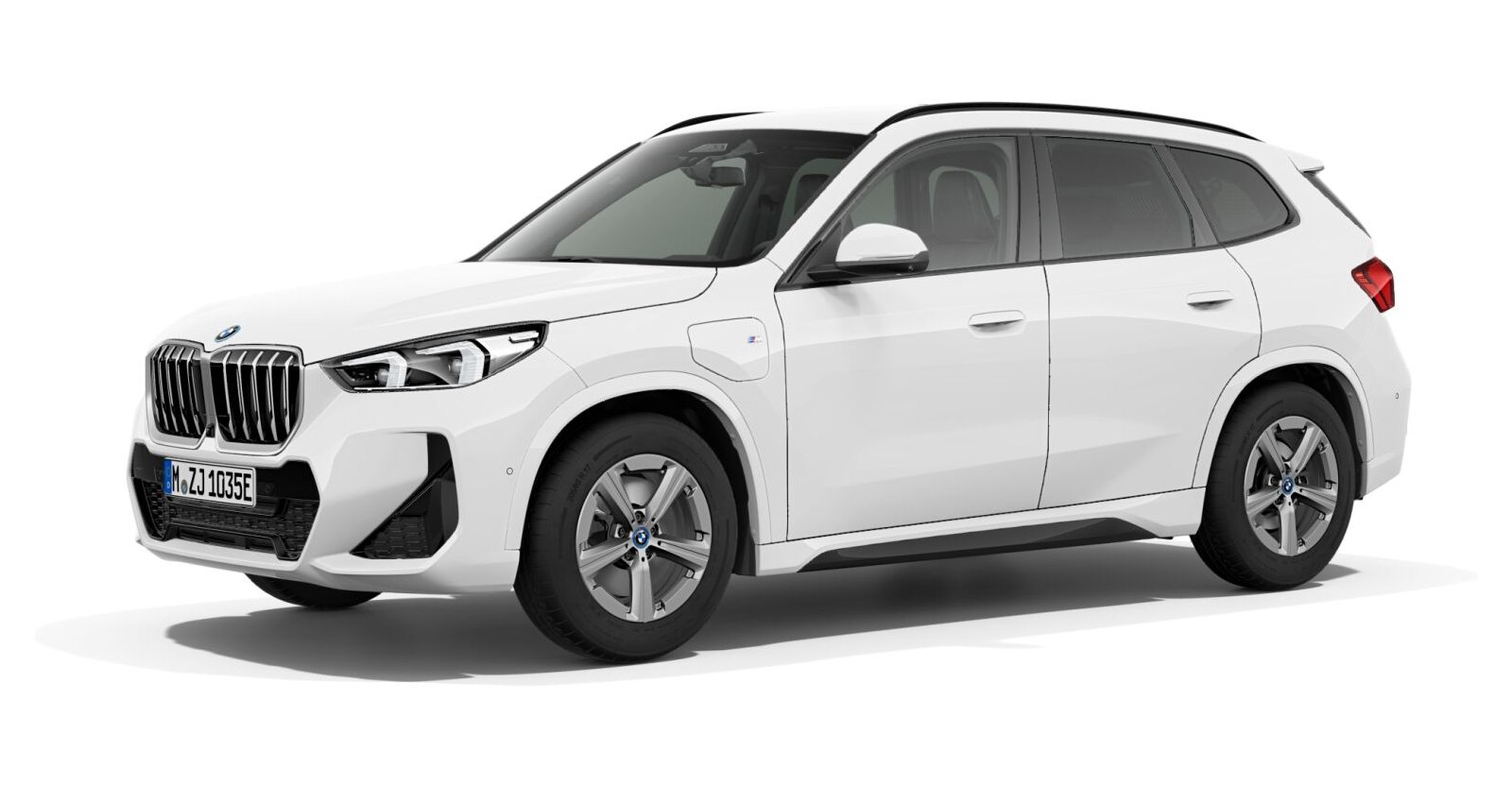 BMW X1 xDrive30e in Weiß von vorne BMW X1 xDrive30e in Weiß von vorne