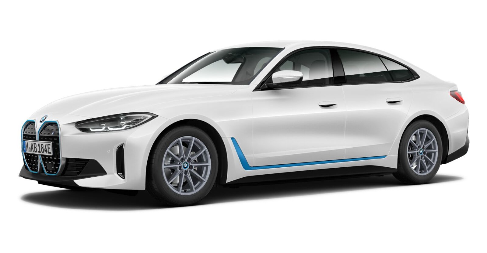 BMW BMW I in Weiß von vorne