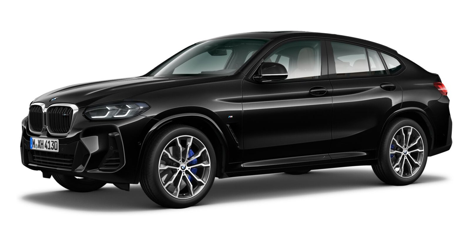 BMW BMW X in Schwarz von vorne BMW BMW X in Schwarz von vorne
