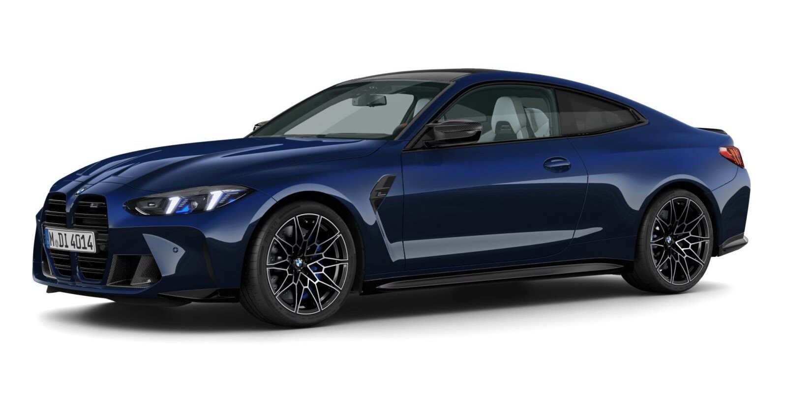 BMW BMW M in Blau von vorne BMW BMW M in Blau von vorne