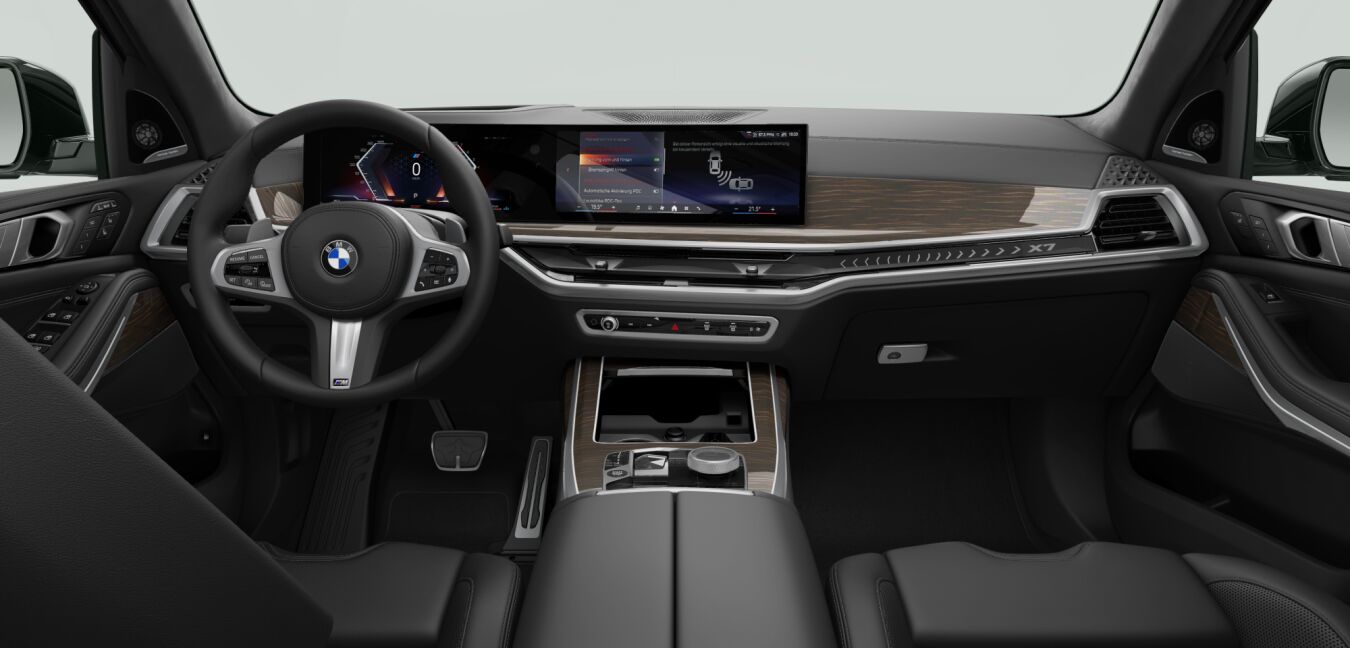 BMW BMW X im Innenraum von vorne