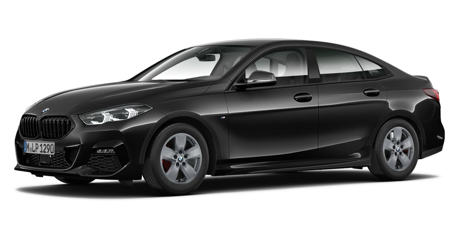 BMW BMW 2er in Schwarz von vorne BMW BMW 2er in Schwarz von vorne