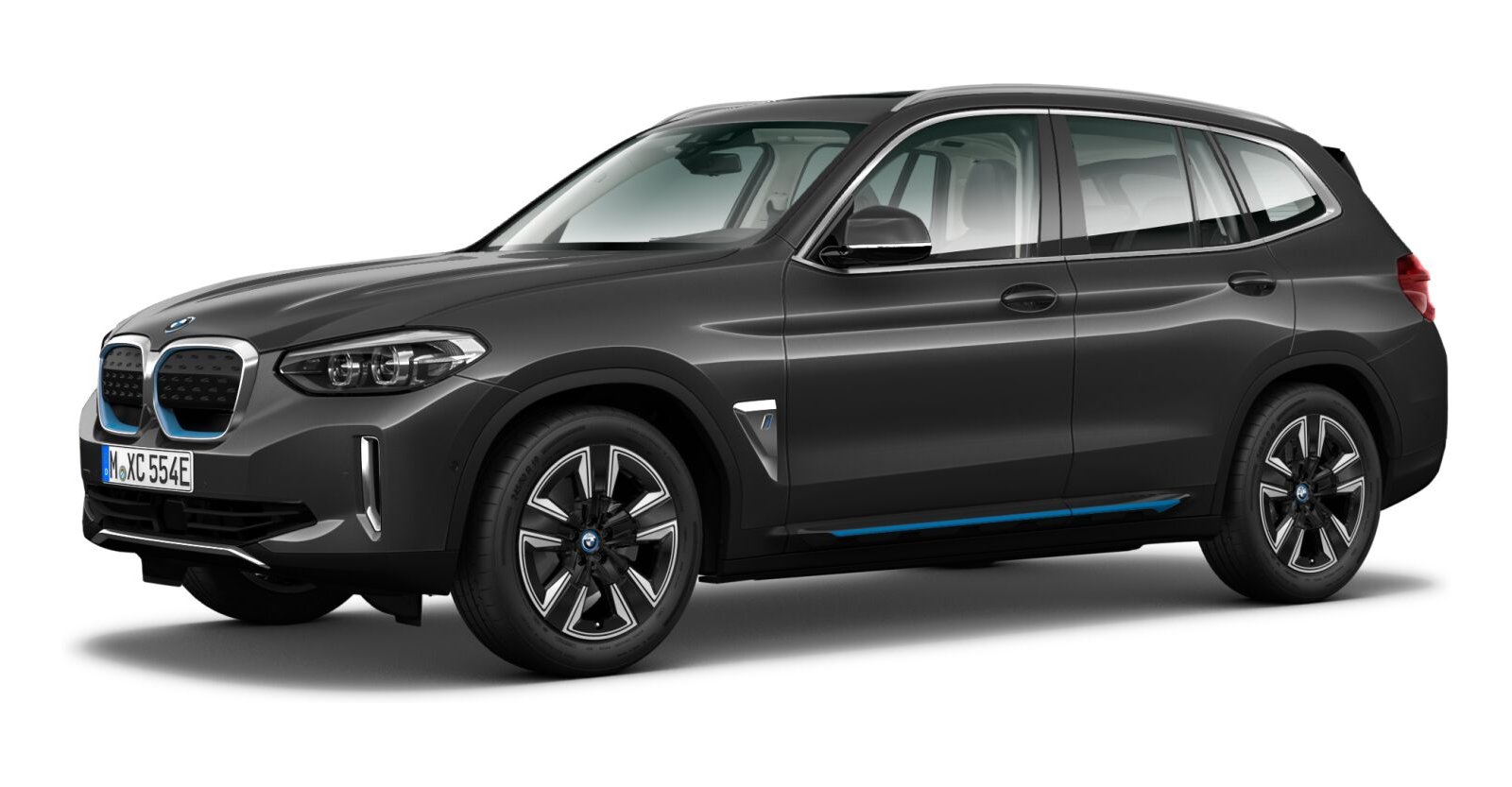 BMW BMW I in Grau von vorne BMW BMW I in Grau von vorne