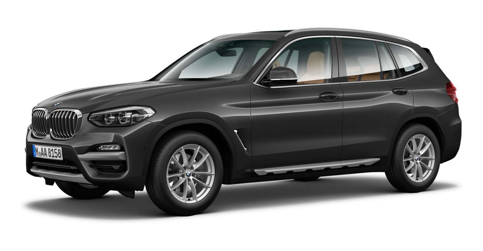 BMW BMW X in Grau von vorne BMW BMW X in Grau von vorne
