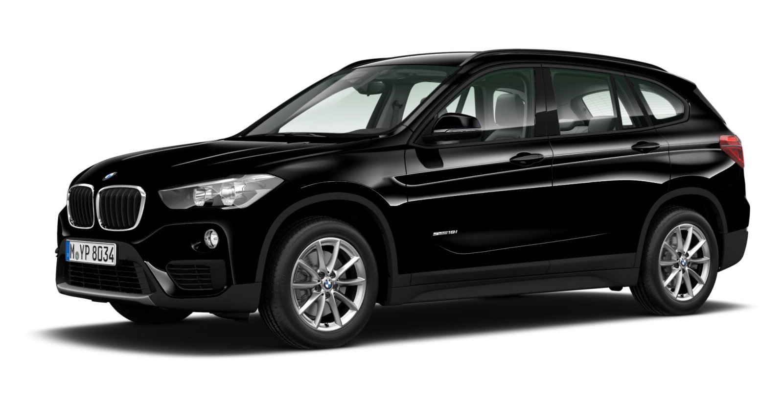 BMW BMW X in Schwarz von vorne BMW BMW X in Schwarz von vorne