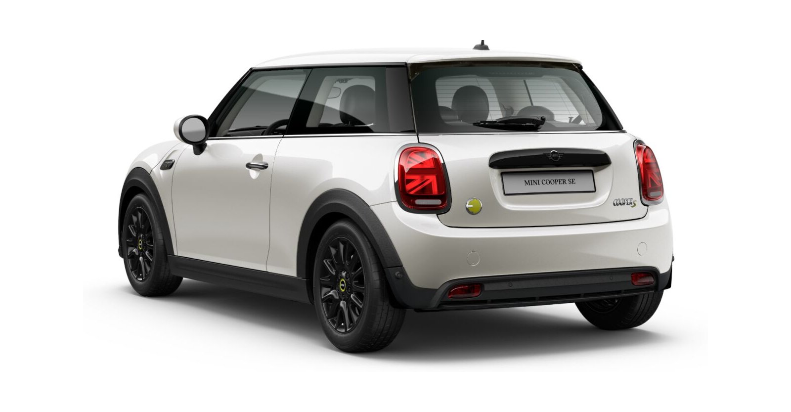 MINI MINI 3-Türer in White von hinten MINI MINI 3-Türer in White von hinten