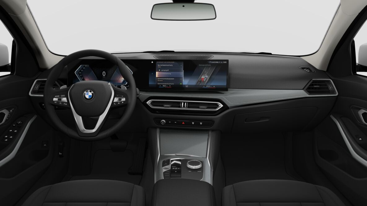 BMW BMW 3er im Innenraum von vorne BMW BMW 3er im Innenraum von vorne