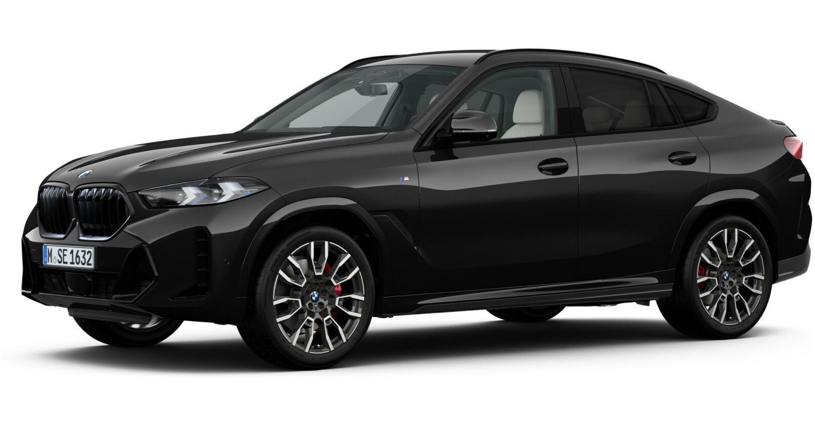 BMW BMW X in Schwarz von vorne BMW BMW X in Schwarz von vorne