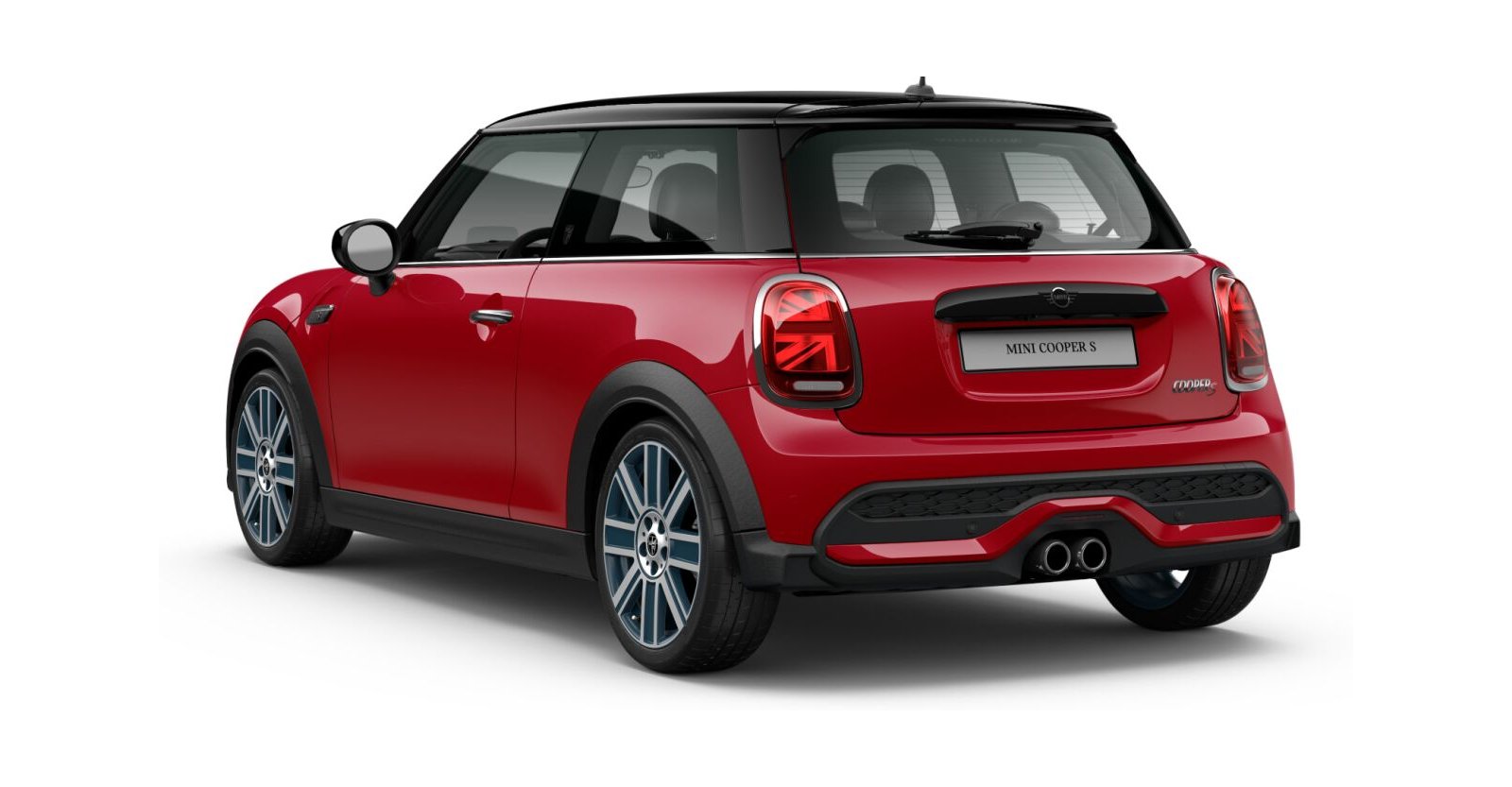 MINI MINI 3-Türer in Red von hinten MINI MINI 3-Türer in Red von hinten
