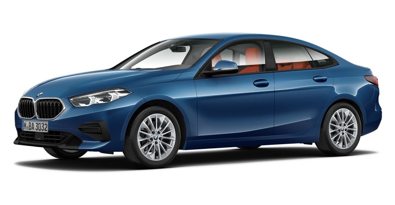 BMW BMW 2er in Blau von vorne BMW BMW 2er in Blau von vorne