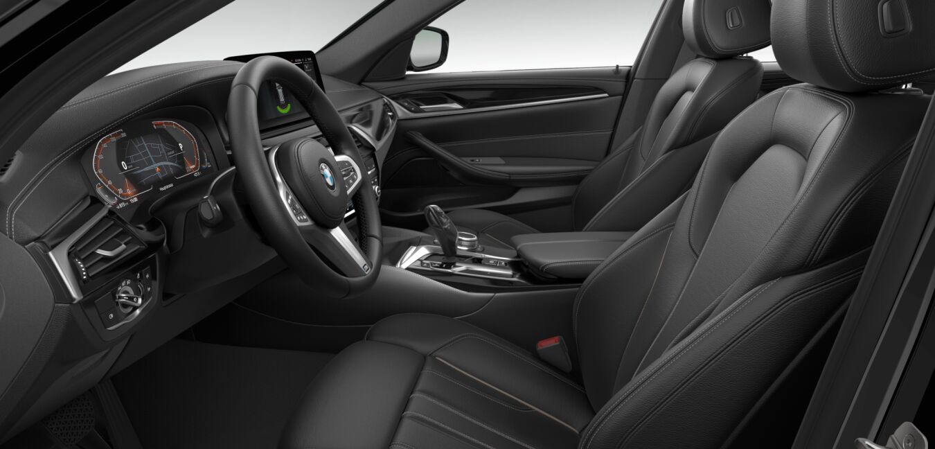 BMW BMW 5er im Innenraum seitlich BMW BMW 5er im Innenraum seitlich