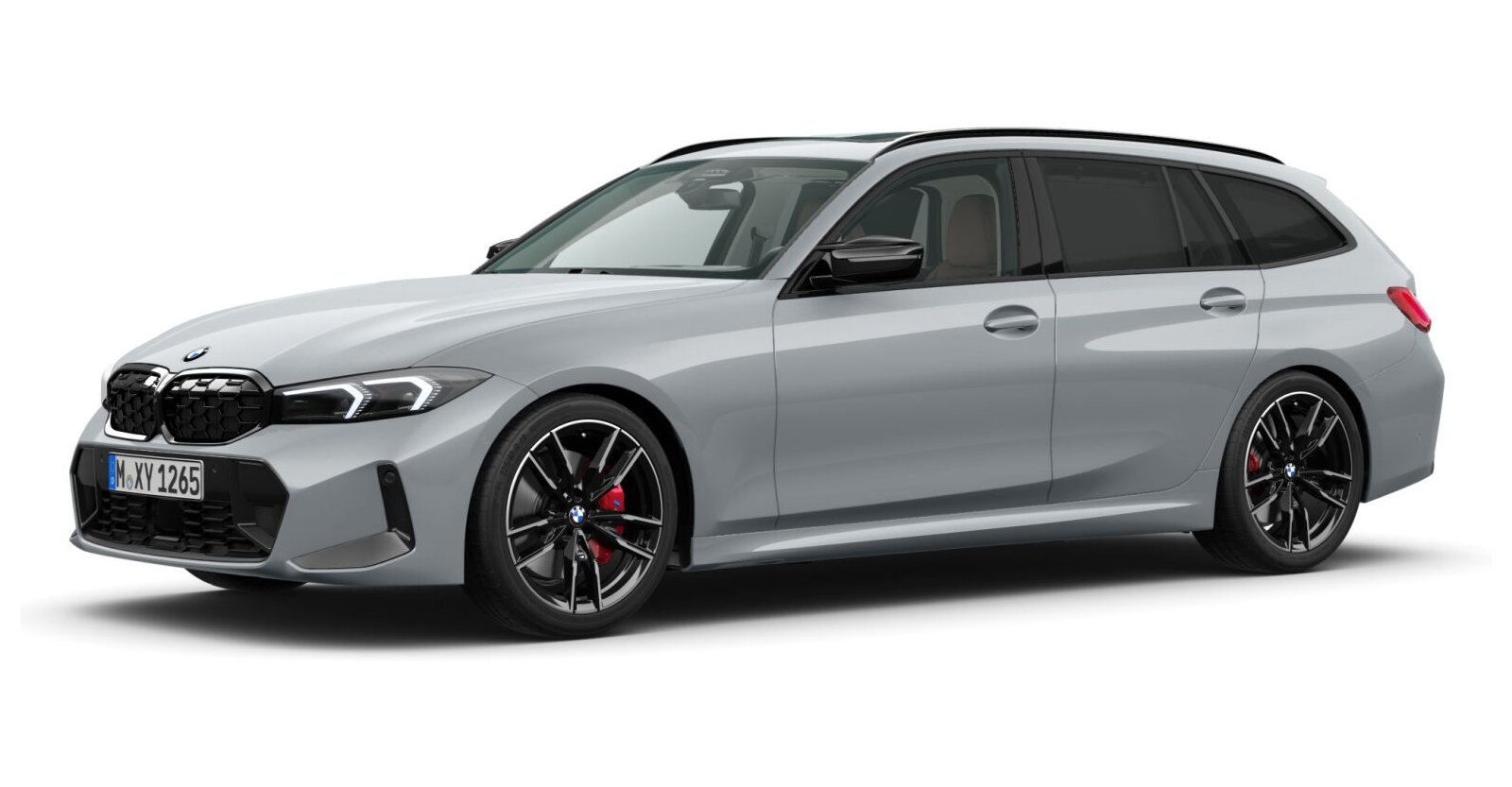 BMW BMW 3er in Grau von vorne BMW BMW 3er in Grau von vorne