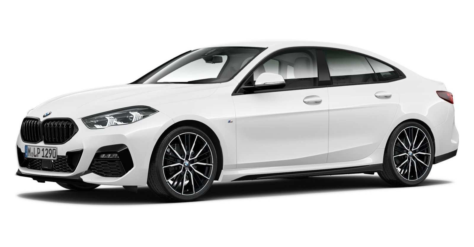 BMW BMW 2er in Weiß von vorne BMW BMW 2er in Weiß von vorne