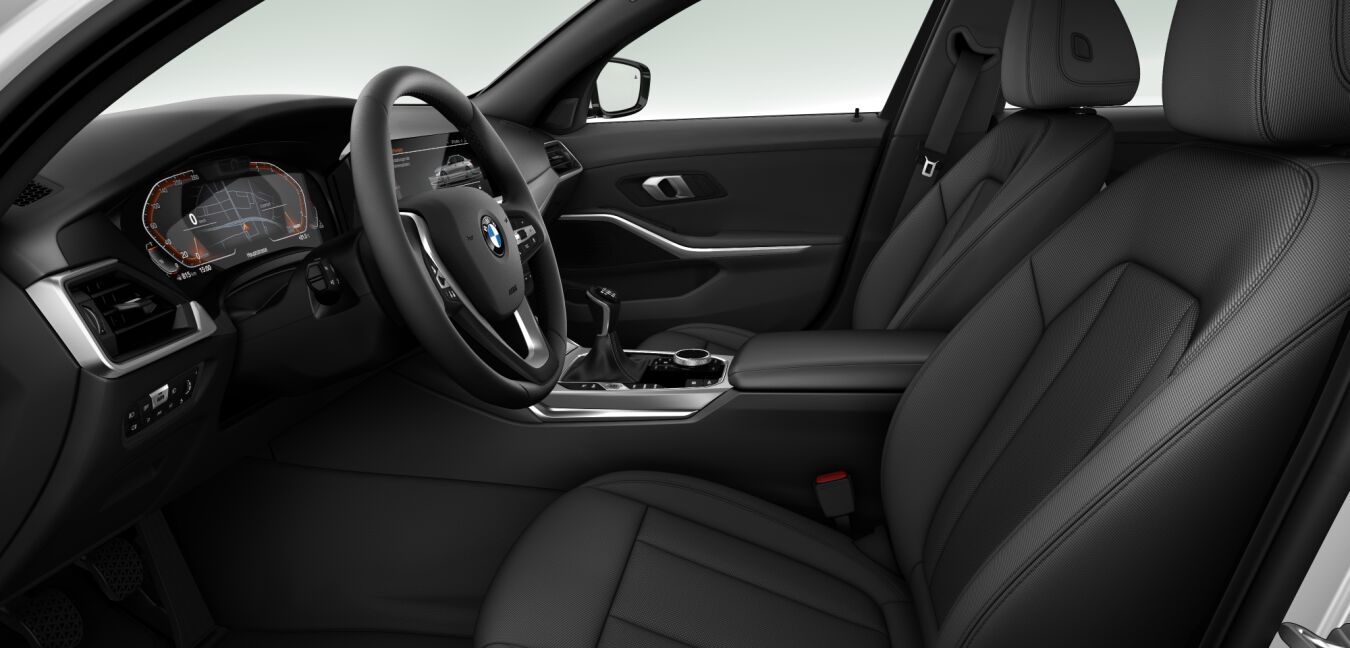 BMW BMW 3er im Innenraum seitlich BMW BMW 3er im Innenraum seitlich