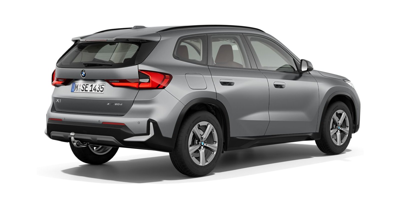 BMW BMW X in Grau von hinten BMW BMW X in Grau von hinten