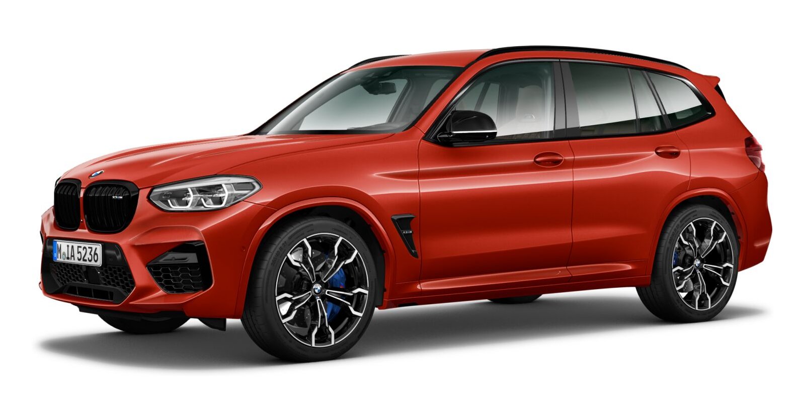 BMW BMW M in Rot von vorne BMW BMW M in Rot von vorne