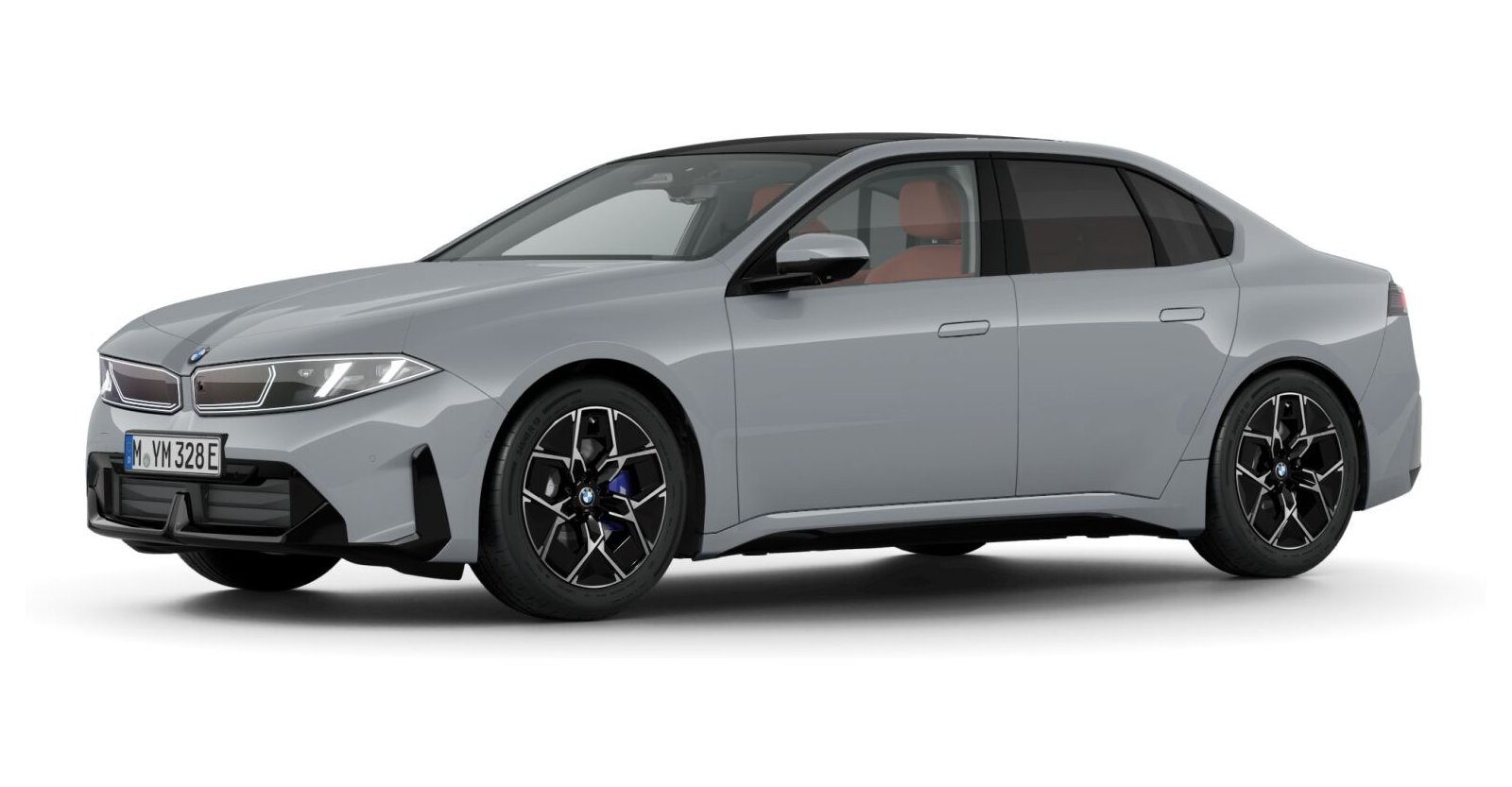 BMW i3 50 xDrive in Grey von vorne BMW i3 50 xDrive in Grey von vorne