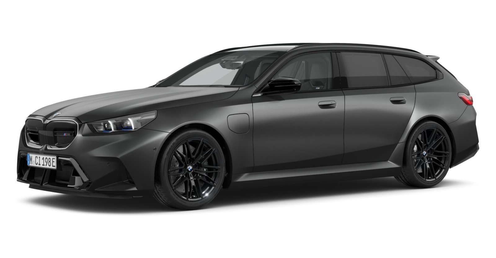 BMW M5 Touring in Grau von vorne BMW M5 Touring in Grau von vorne