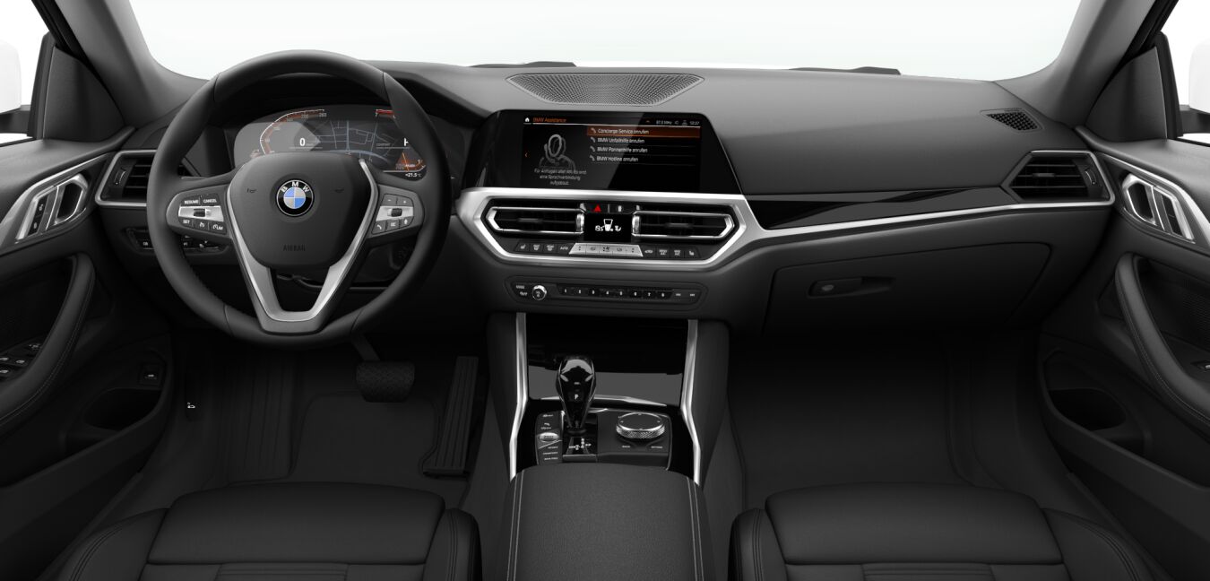 BMW BMW 4er im Innenraum von vorne BMW BMW 4er im Innenraum von vorne