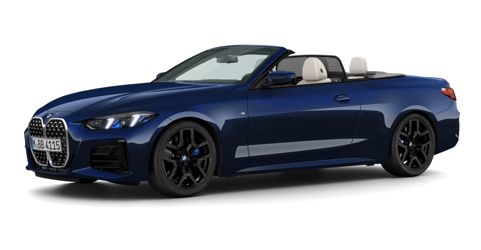BMW BMW 4er in Blau von vorne BMW BMW 4er in Blau von vorne