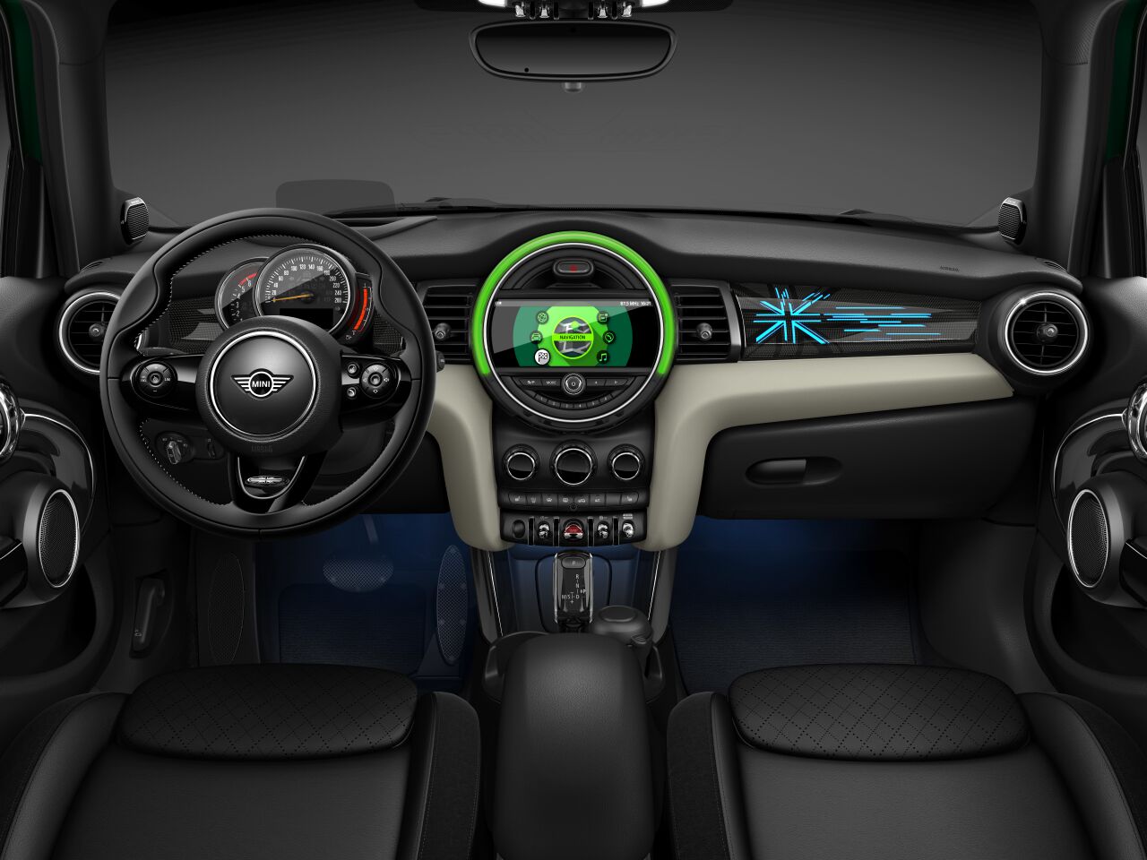 MINI MINI 5-Türer im Innenraum von vorne MINI MINI 5-Türer im Innenraum von vorne
