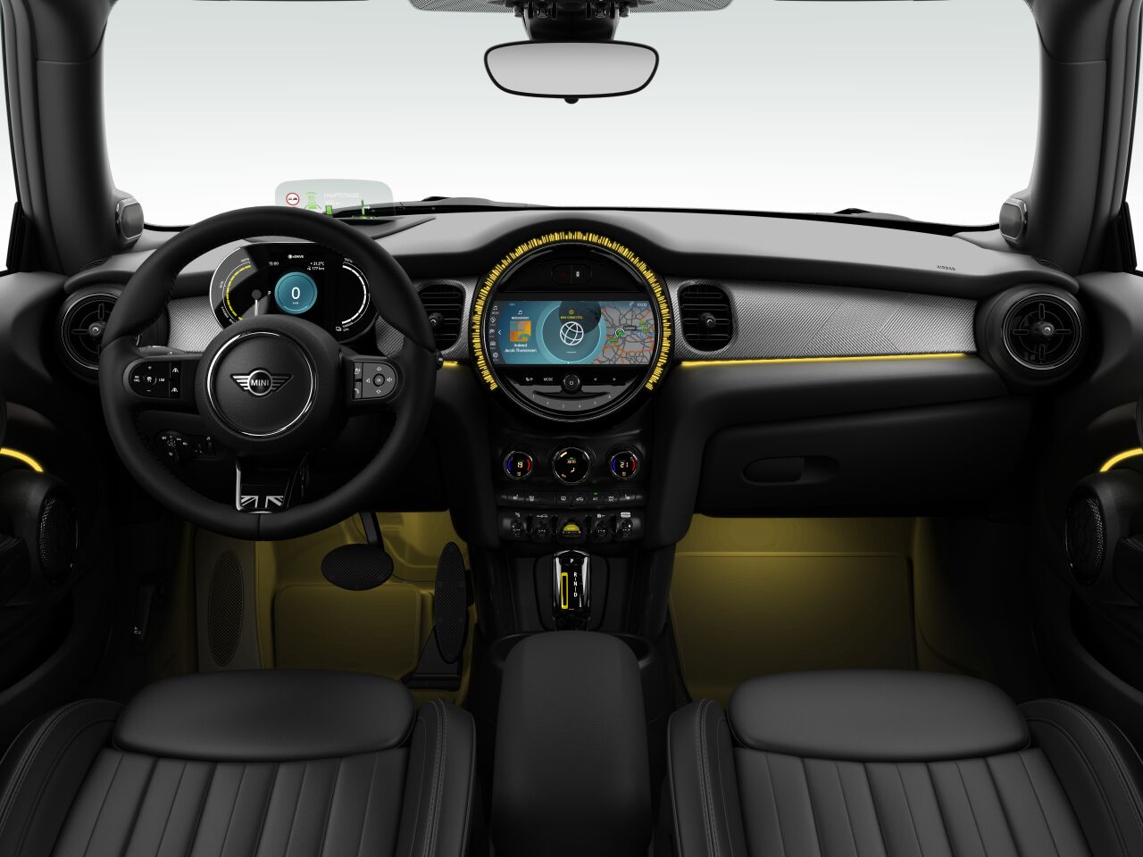 MINI MINI 3-Türer im Innenraum von vorne MINI MINI 3-Türer im Innenraum von vorne
