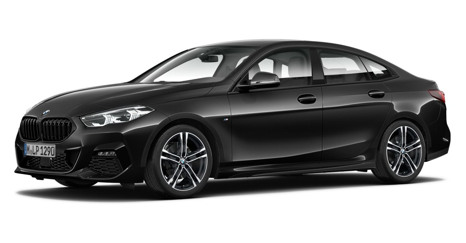 BMW BMW 2er in Schwarz von vorne BMW BMW 2er in Schwarz von vorne