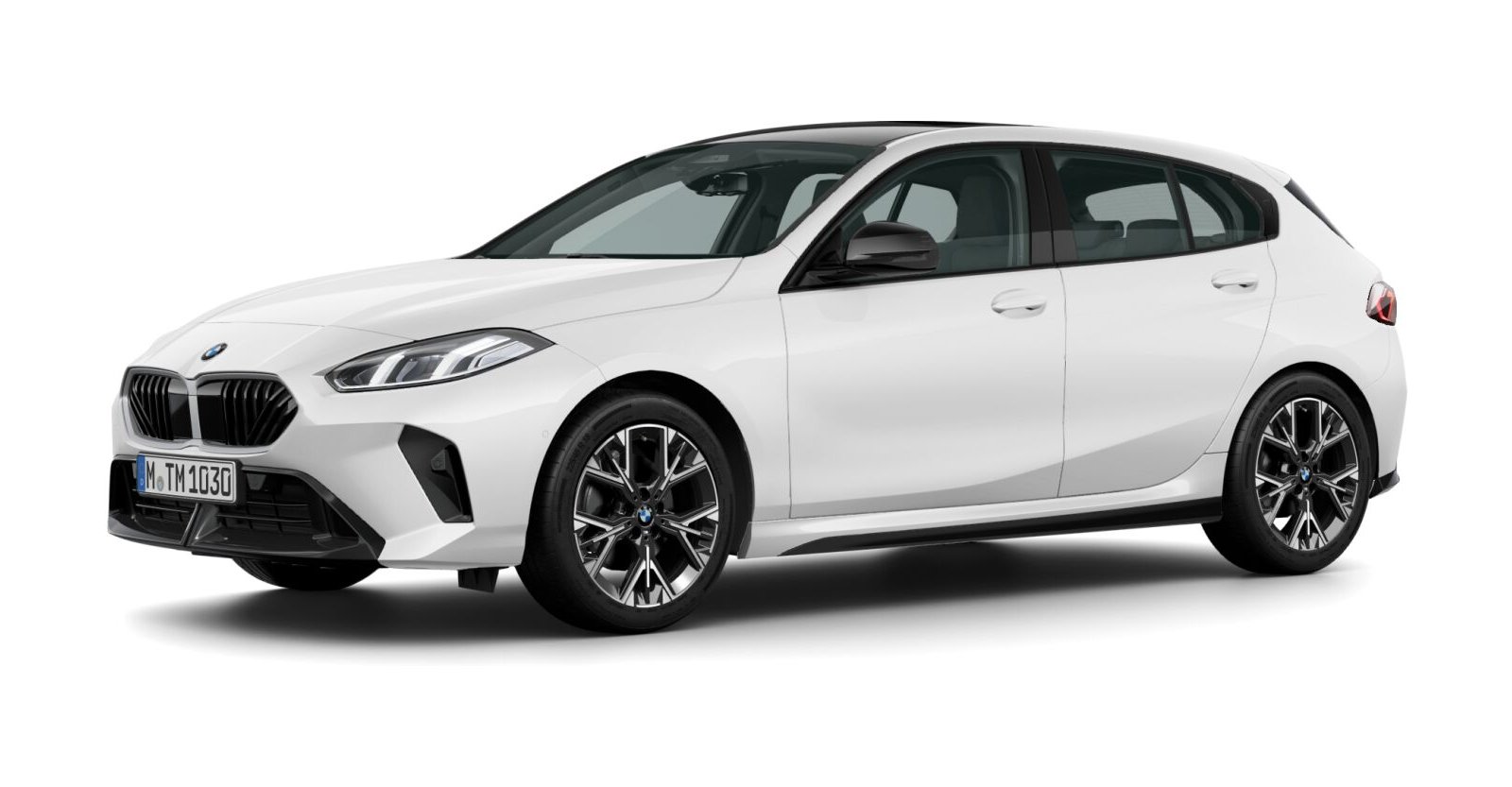 BMW 120 in White von vorne BMW 120 in White von vorne
