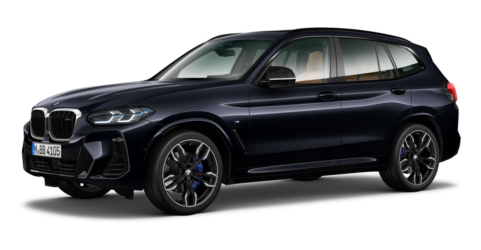BMW BMW X in Schwarz von vorne BMW BMW X in Schwarz von vorne