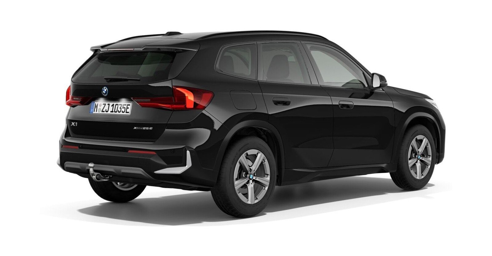 BMW BMW X in Schwarz von hinten BMW BMW X in Schwarz von hinten