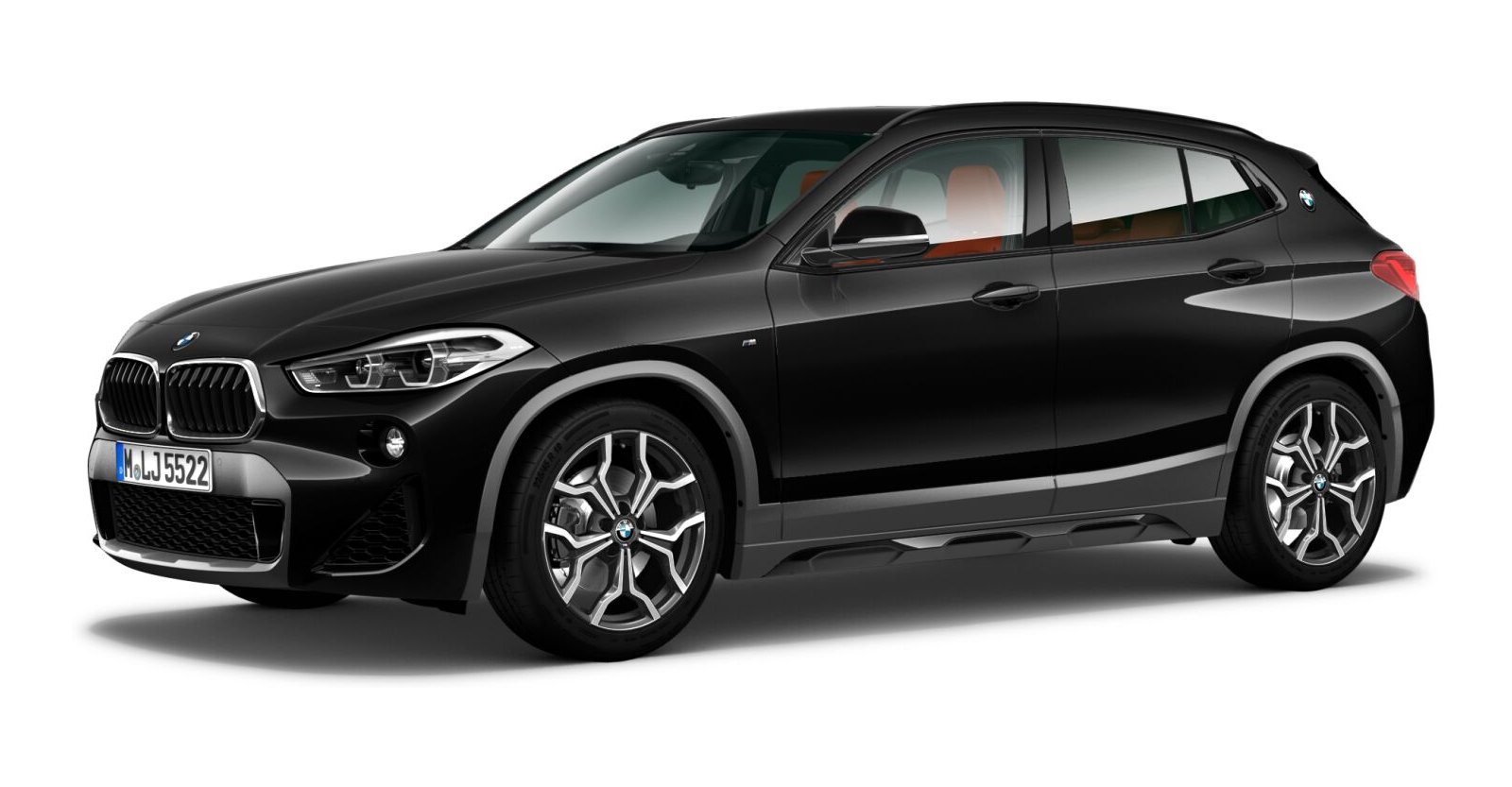 BMW BMW X in Schwarz von vorne BMW BMW X in Schwarz von vorne
