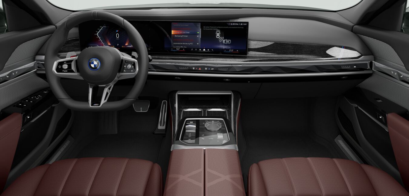 BMW BMW 7er im Innenraum von vorne BMW BMW 7er im Innenraum von vorne