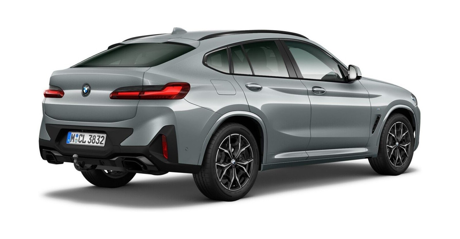 BMW BMW X in Grau von hinten BMW BMW X in Grau von hinten
