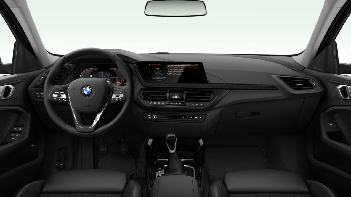 BMW BMW 1er im Innenraum von vorne BMW BMW 1er im Innenraum von vorne
