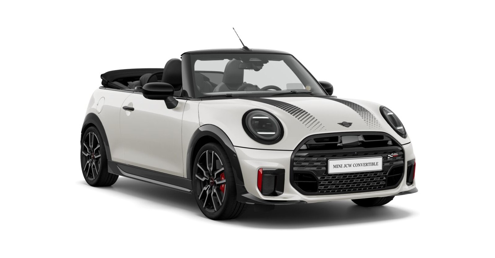 MINI MINI Cabrio in Weiß von vorne